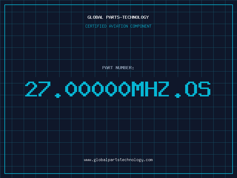Aviation Part 27.00000MHZ.OS