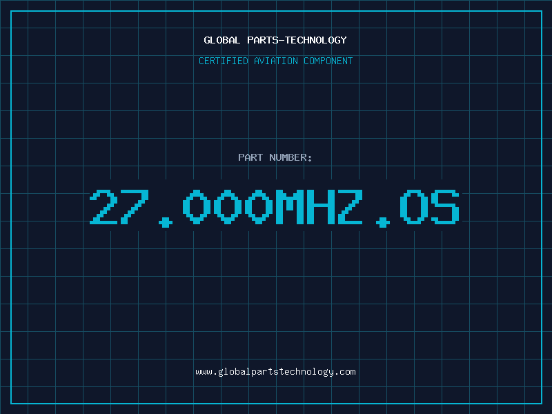 Aviation Part 27.000MHZ.OS