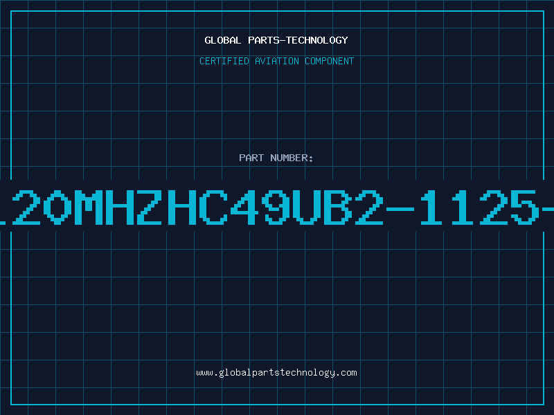 Aviation Part 27.120MHZHC49UB2-1125-SUN