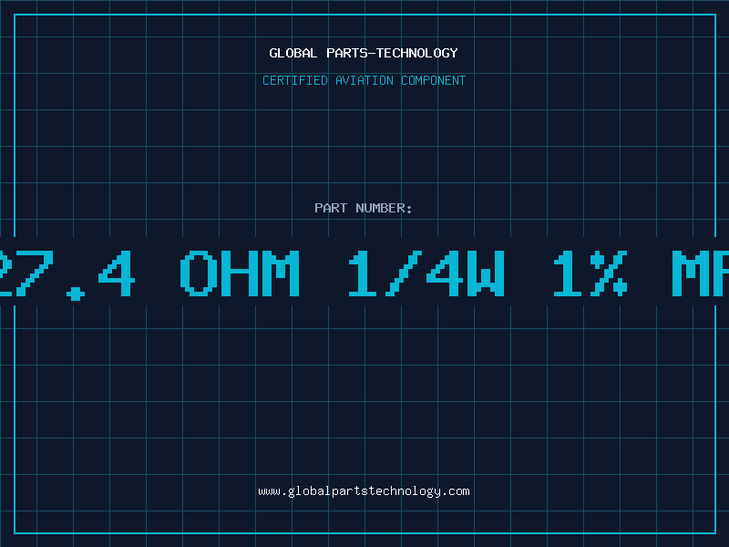 Aviation Part 27.4 OHM 1/4W 1% MF