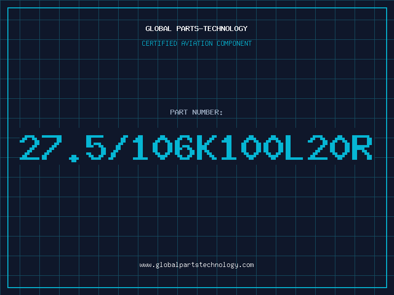 Aviation Part 27.5/106K100L20R