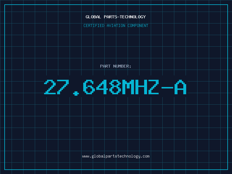 Aviation Part 27.648MHZ-A