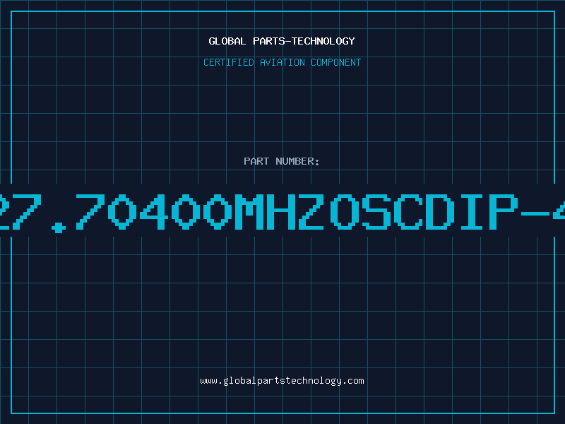 Aviation Part 27.70400MHZOSCDIP-4