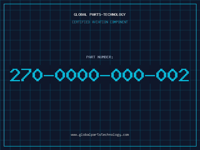 Aviation Part 270-0000-000-002