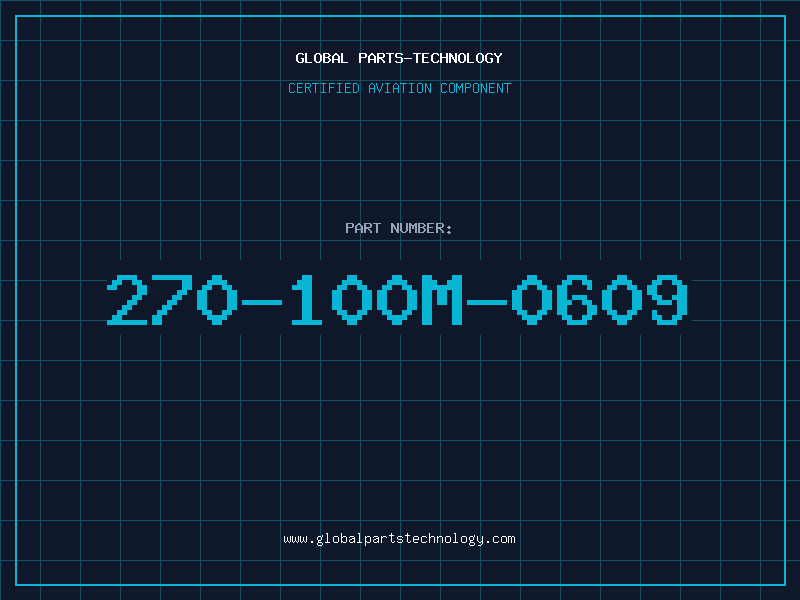 Aviation Part 270-100M-0609