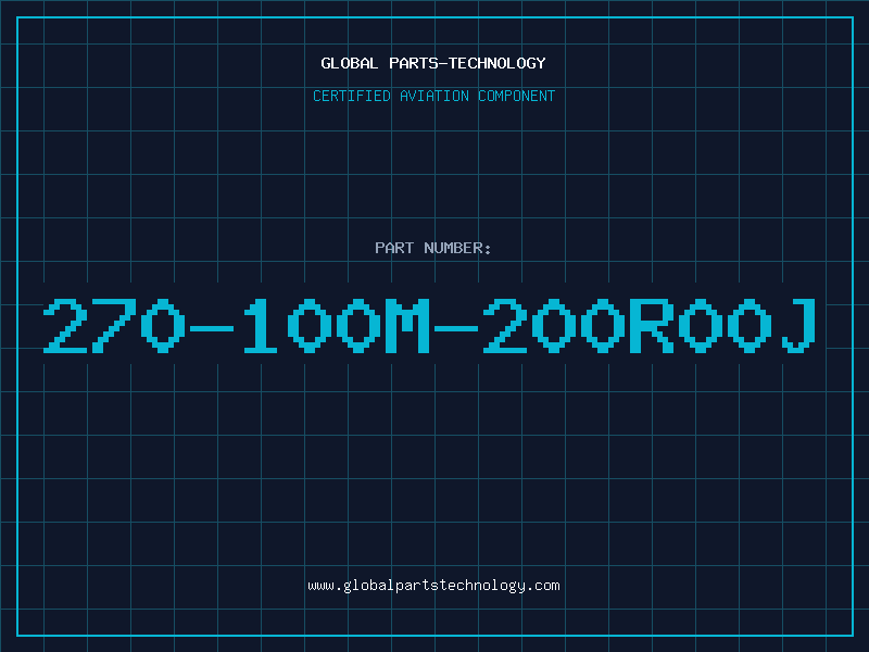 Aviation Part 270-100M-200R00J