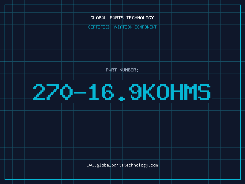 Aviation Part 270-16.9KOHMS