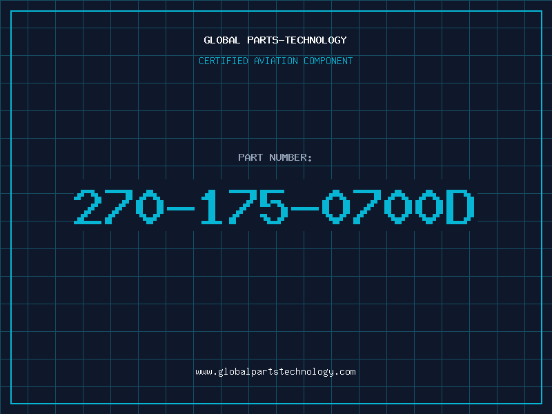 Aviation Part 270-175-0700D