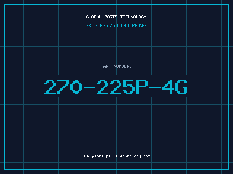 Aviation Part 270-225P-4G