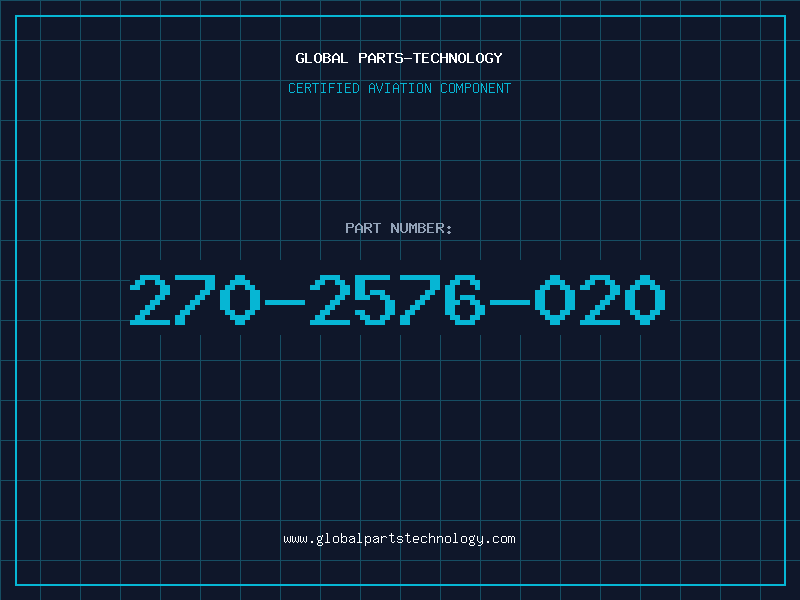 Aviation Part 270-2576-020