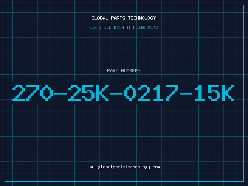 Aviation Part 270-25K-0217-15K