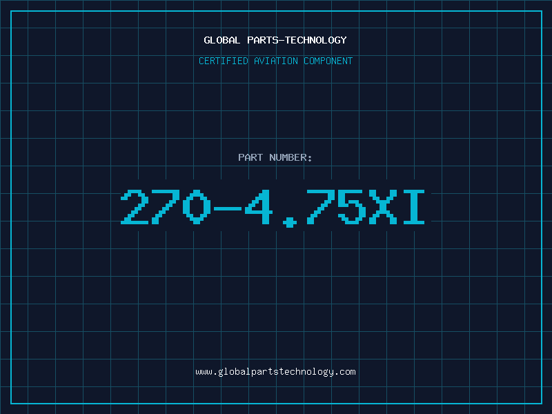 Aviation Part 270-4.75XI