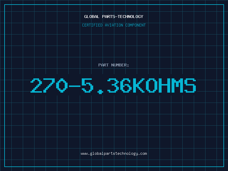Aviation Part 270-5.36KOHMS