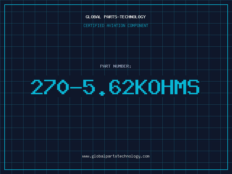 Aviation Part 270-5.62KOHMS
