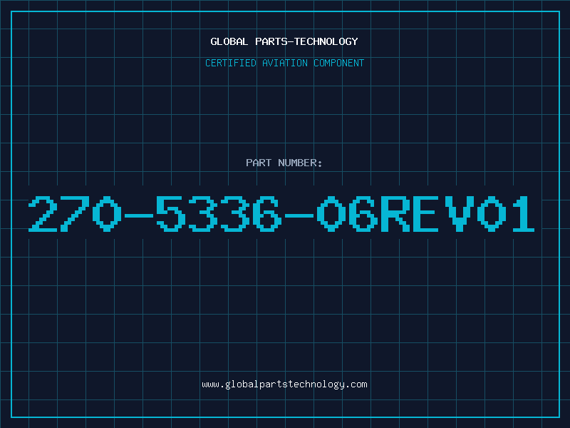 Aviation Part 270-5336-06REV01