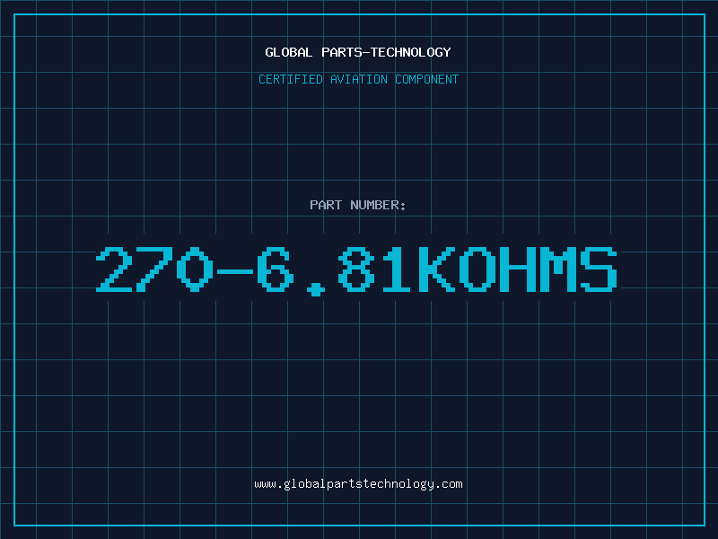 Aviation Part 270-6.81KOHMS