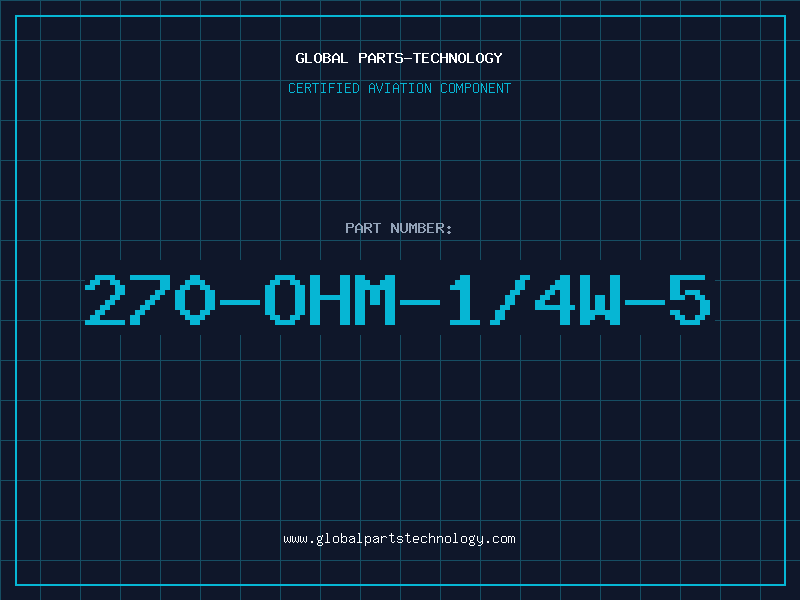 Aviation Part 270-OHM-1/4W-5