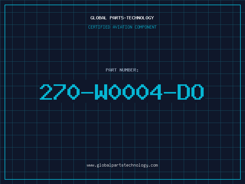 Aviation Part 270-W0004-DO