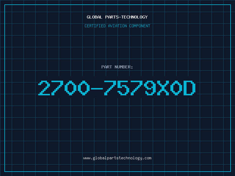 Aviation Part 2700-7579X0D
