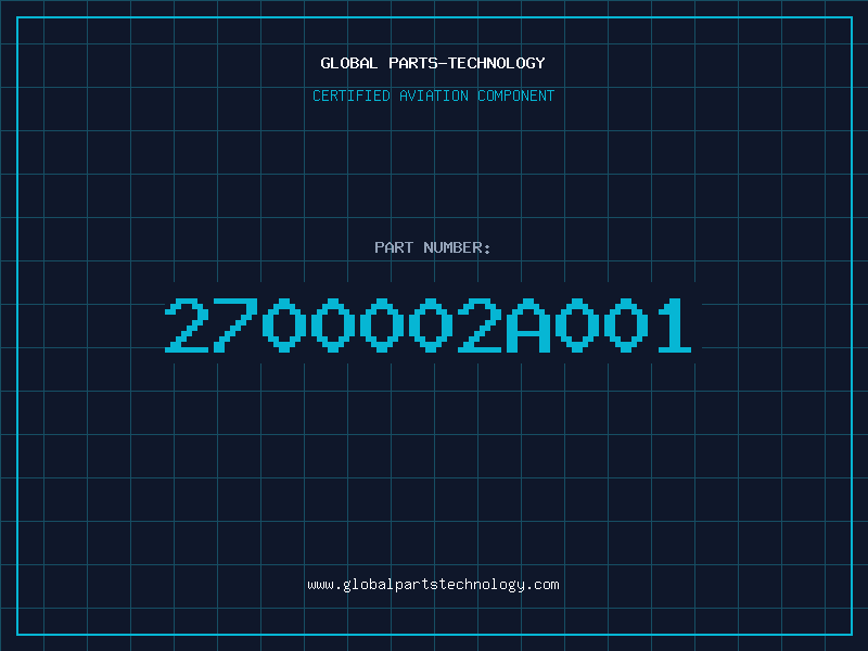Aviation Part 2700002A001