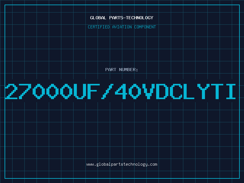 Aviation Part 27000UF/40VDCLYTI