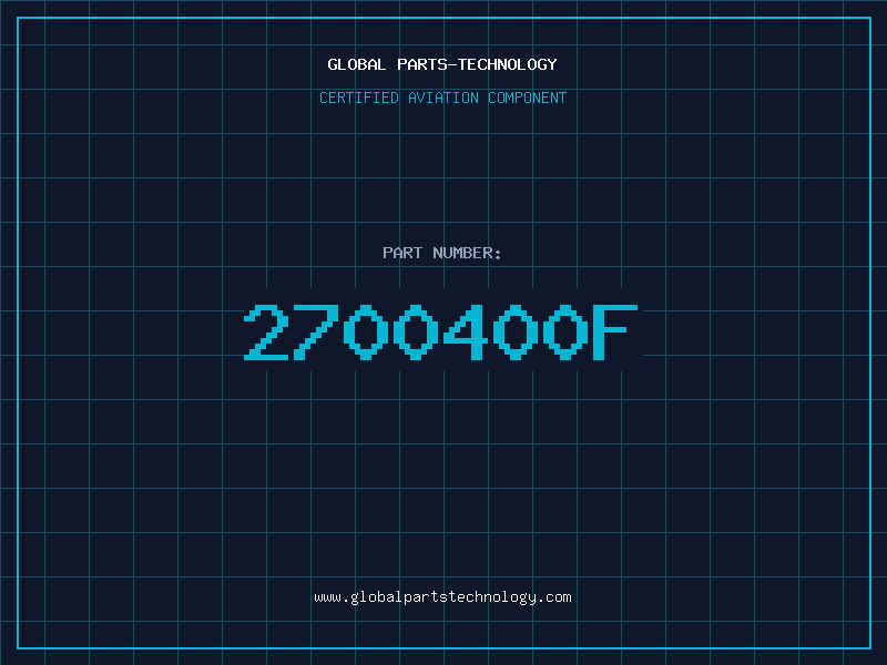 Aviation Part 2700400F