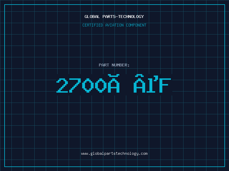 Aviation Part 2700F