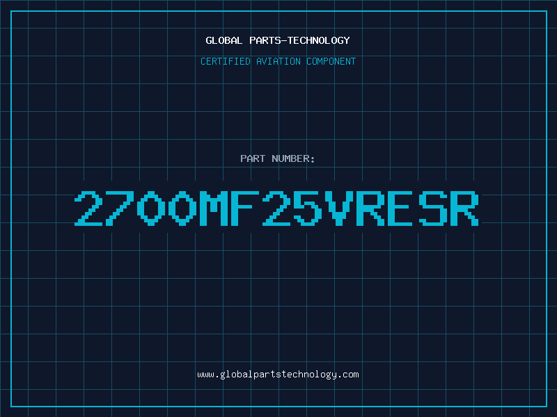 Aviation Part 2700MF25VRESR