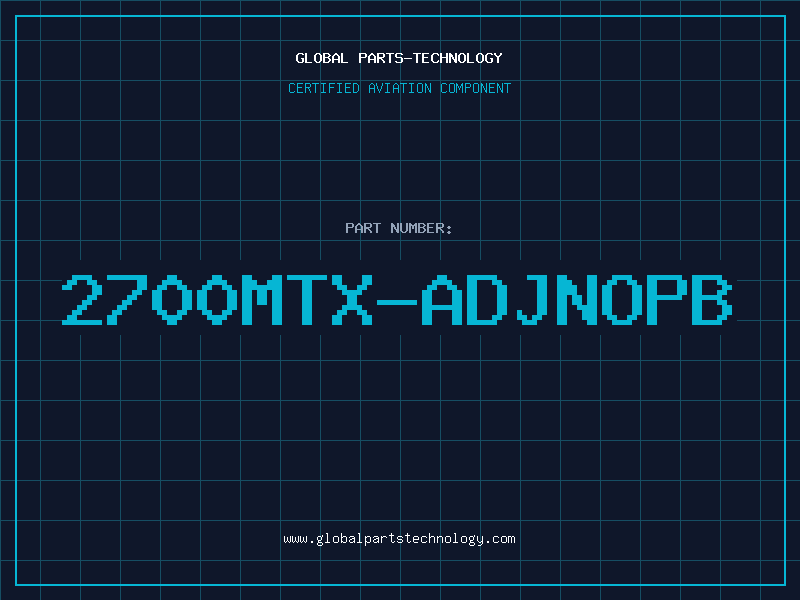 Aviation Part 2700MTX-ADJNOPB