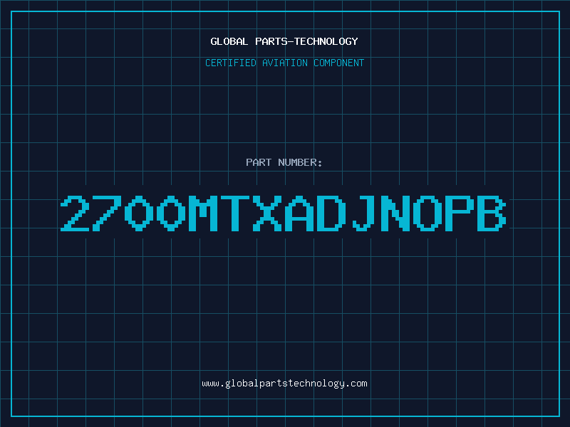 Aviation Part 2700MTXADJNOPB