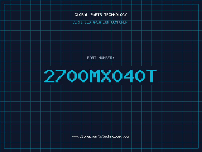 Aviation Part 2700MX040T