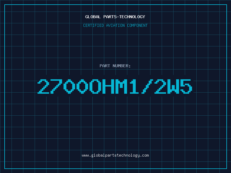 Aviation Part 2700OHM1/2W5