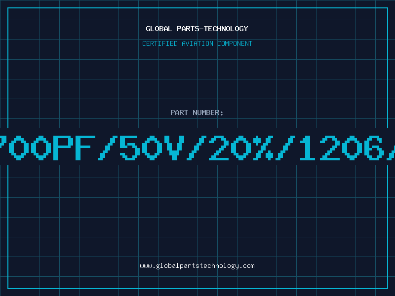 Aviation Part 2700PF/50V/20%/1206/T