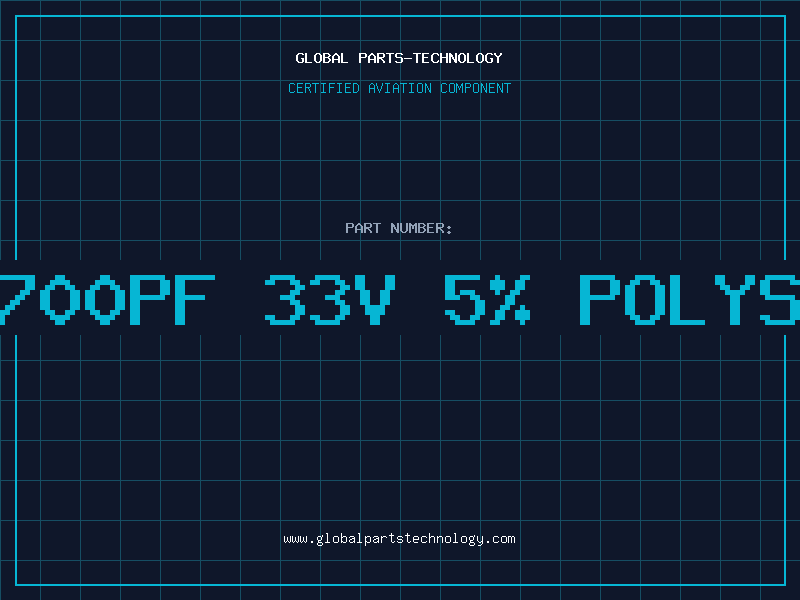 Aviation Part 2700PF 33V 5% POLYST