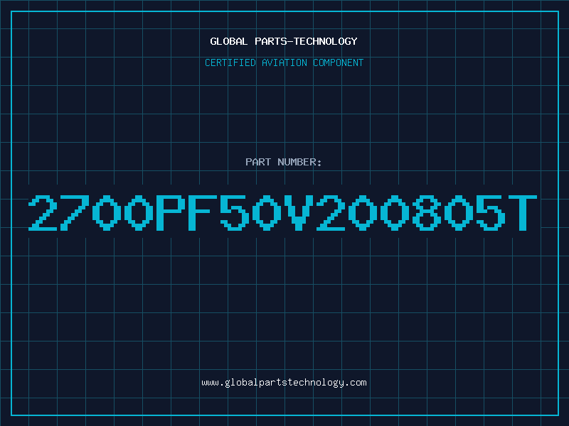 Aviation Part 2700PF50V200805T