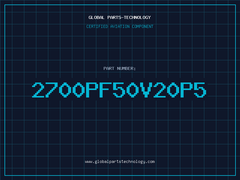 Aviation Part 2700PF50V20P5