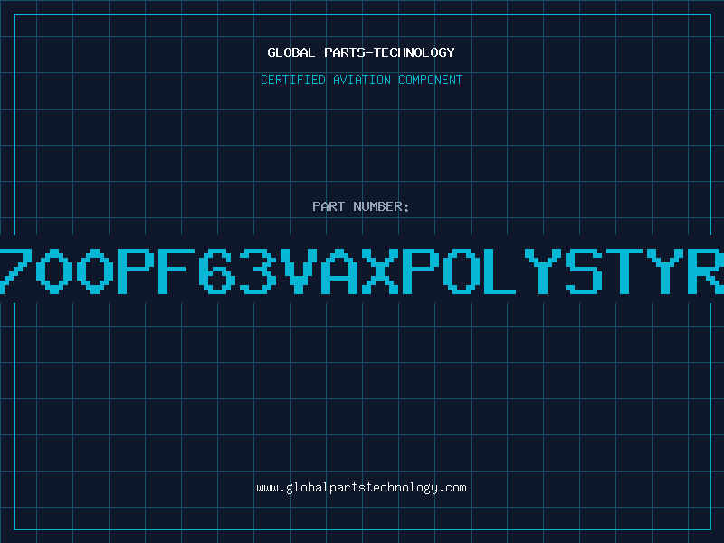 Aviation Part 2700PF63VAXPOLYSTYRN