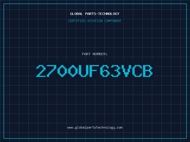 Aviation Part 2700UF63VCB