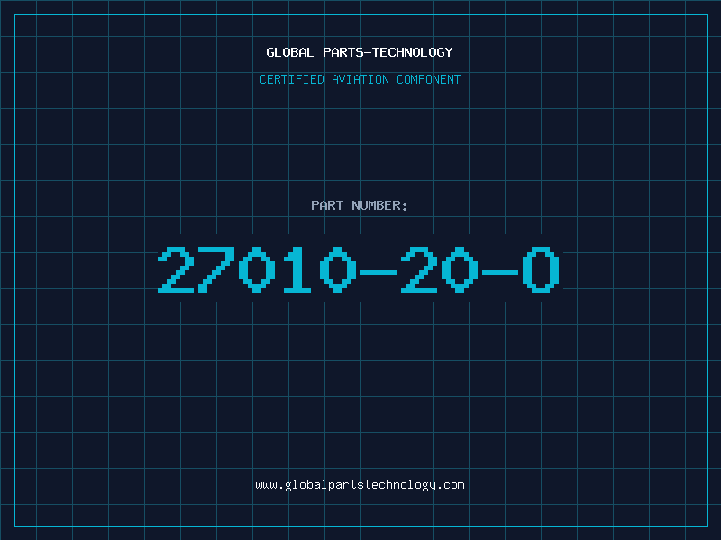Aviation Part 27010-20-O