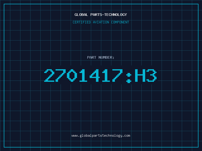 Aviation Part 2701417:H3