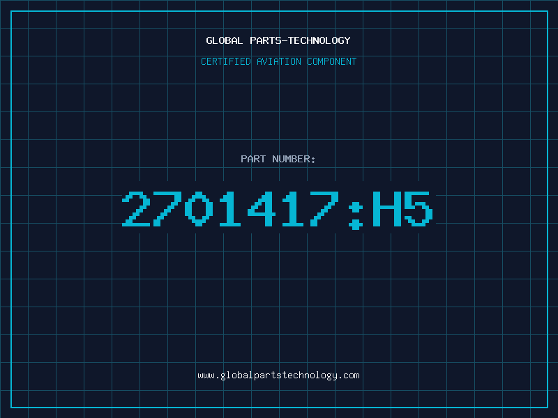 Aviation Part 2701417:H5