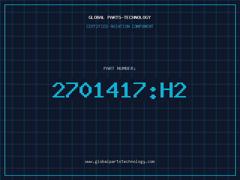 Aviation Part 2701417H2