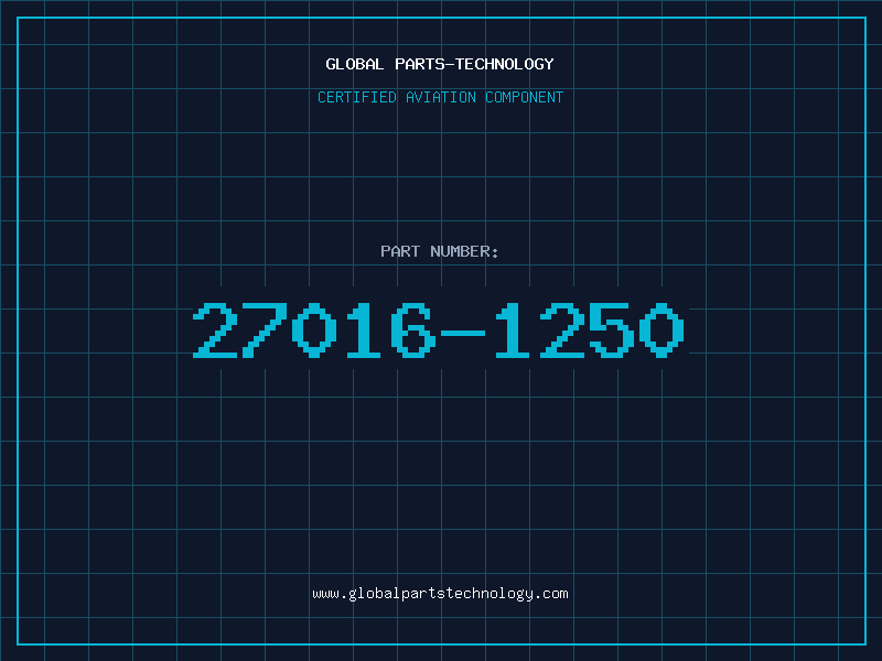 Aviation Part 27016-1250