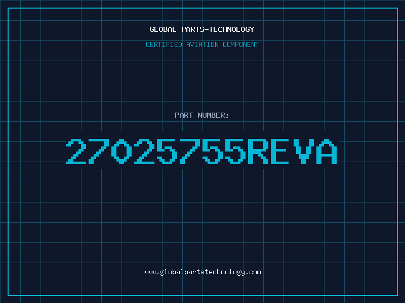 Aviation Part 27025755REVA