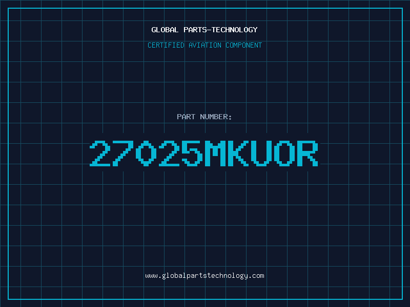 Aviation Part 27025MKUOR