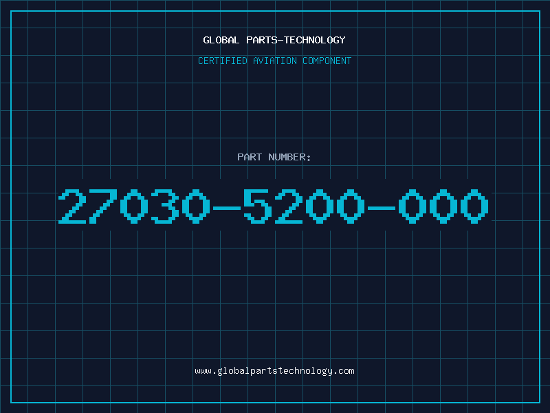 Aviation Part 27030-5200-000