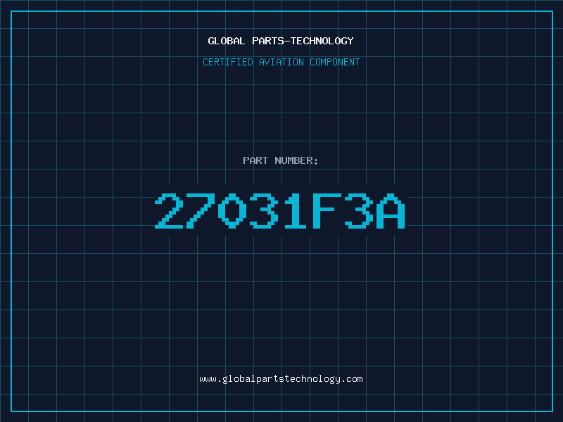 Aviation Part 27031F3A
