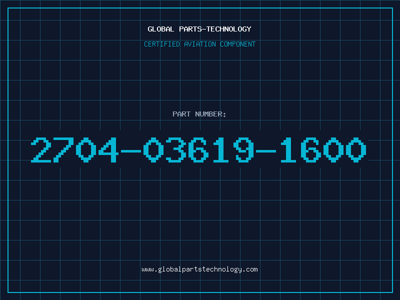 Aviation Part 2704-03619-1600