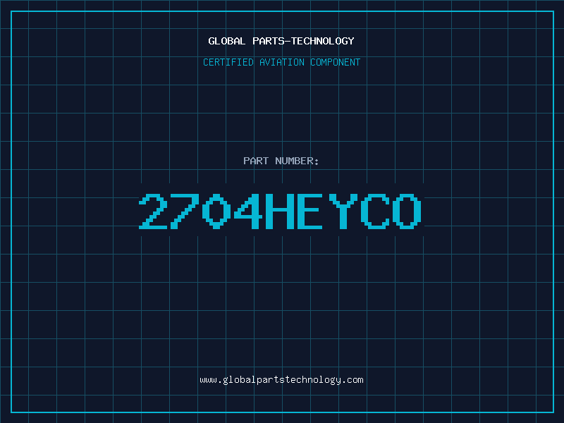 Aviation Part 2704HEYCO