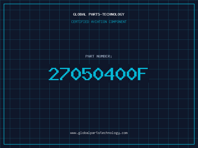 Aviation Part 27050400F
